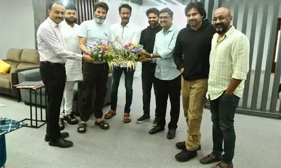 Pawan Kalyan and Sai Dharam Tejs New Movie Launched