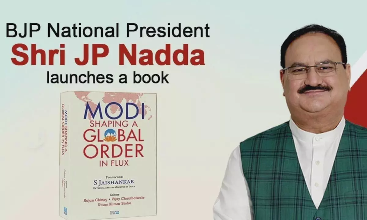 JP Nadda launches book Modi: Shaping a Global order in flux