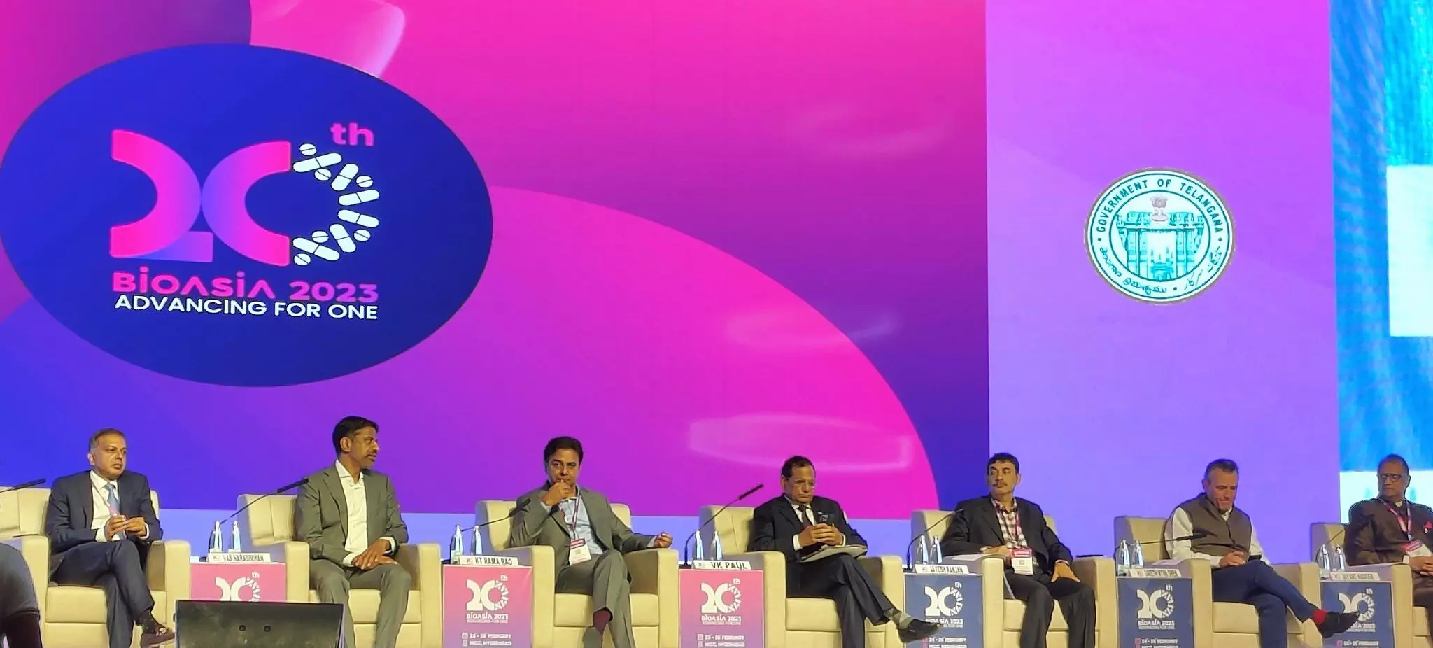 BioAsia 2023 Live Updates: KTR Inaugurated the 20th edition of BioAsia 2023 in Hyderabad
