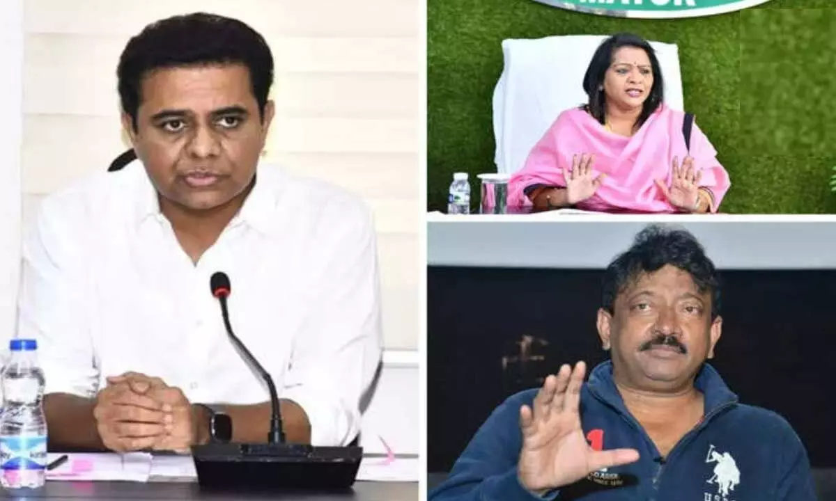 RGV requests KTR to lock 5k street dogs in Mayor’s house along with her