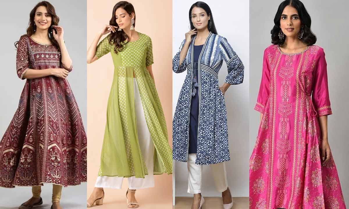 Ladies kurti with pants, Women's Fashion, Dresses & Sets, Traditional &  Ethnic wear on Carousell