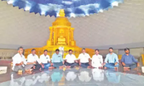 TN MP visits Buddhavanam