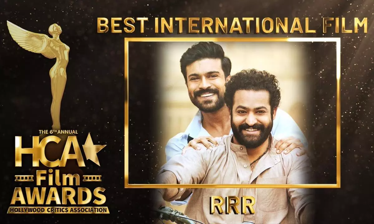 RRR movie wins its third award in the ‘Best Action Film’ category!