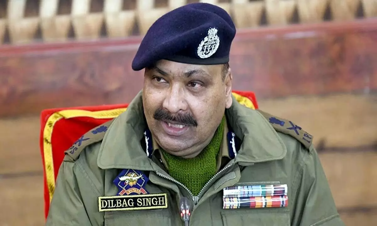 Jammu and Kashmir Director General of Police (DGP) Dilbag Singh