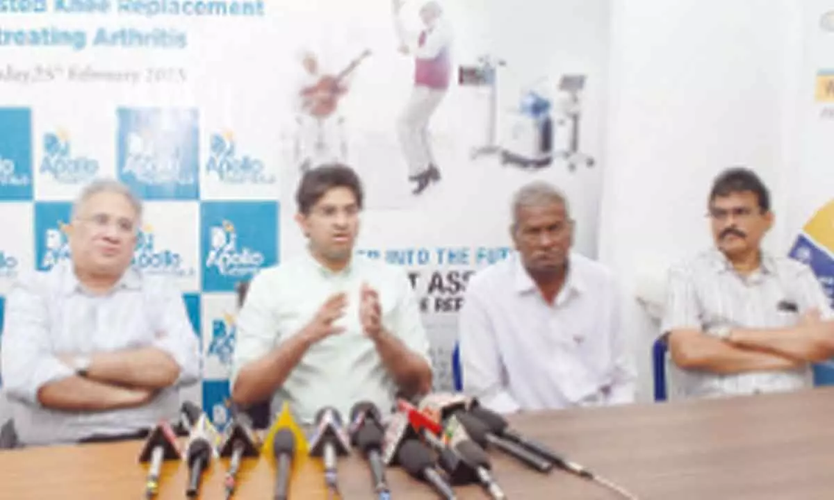 Apollo Hospitals to perform robotic knee, hip replacement surgeries in Nellore