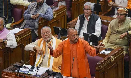 Yogi Adityanath slams SP over Ramcharitmanas row