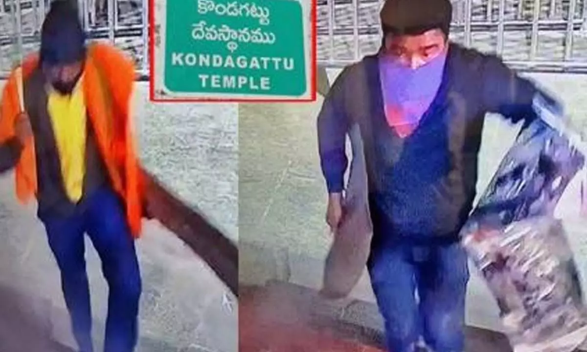 Kondagattu temple theft case: Police nab three suspects, silver recovered