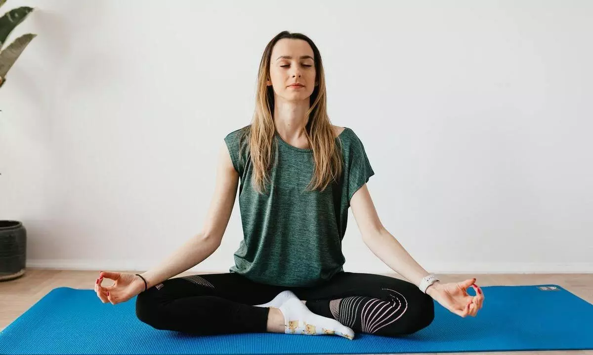 Overcome depression with yoga