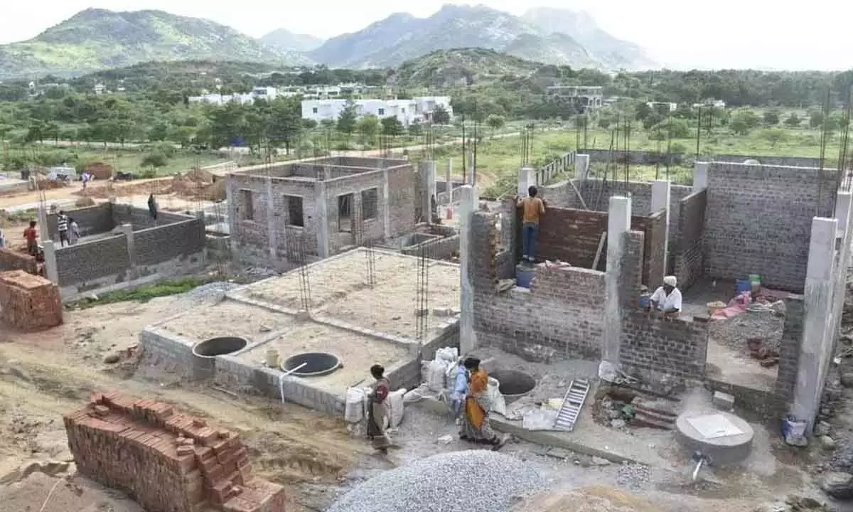 Construction of 10,600 houses to be completed by Ugadi