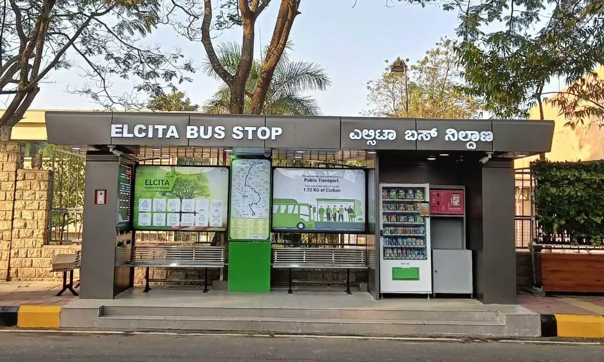 Electronic City gets a smart bus stop