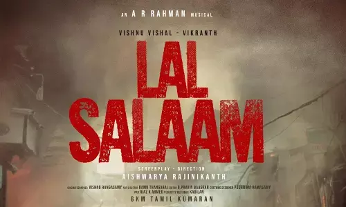 Jeevitha Rajasekhar will be essaying a prominent role in Vishnu Vishal’s Laal Salaam movie!