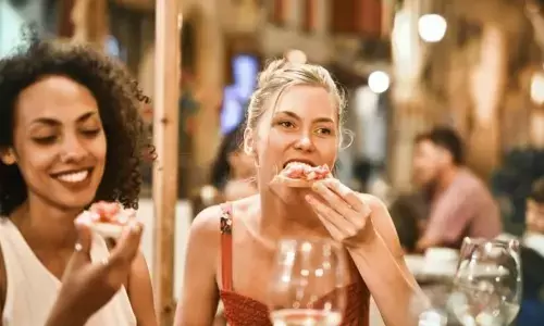 Women snack as much as men