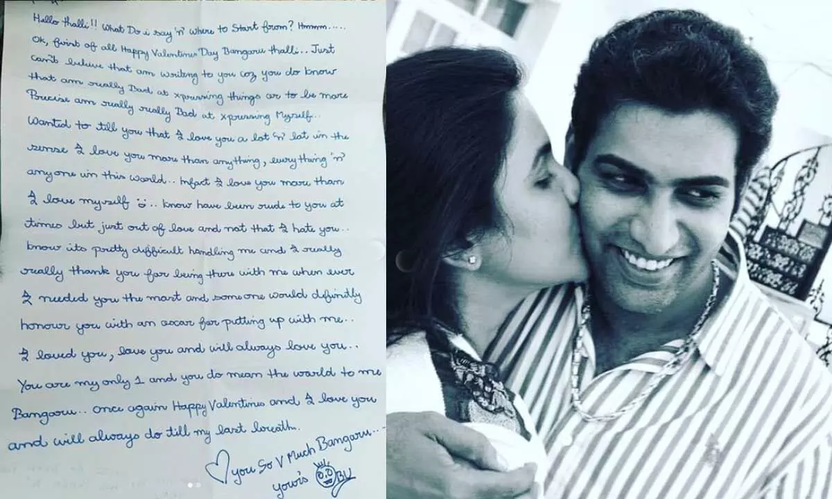 Alekhya Reddy shared a pic with her husband Taraka Ratna on social media and expressed her grief!