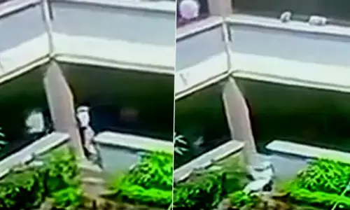 Btech student collapses due to cardiac arrest while walking along with his friends