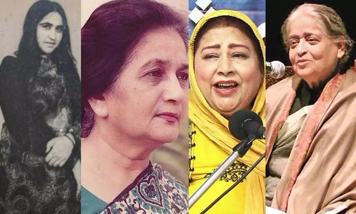 Wajida Tabassum, Ada Jafarey, Naseem Nikhat and Zehra Nigah