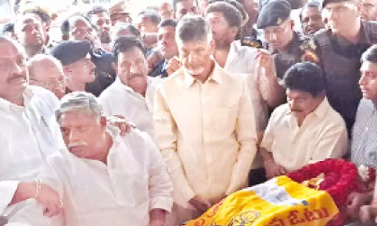 Naidu expresses shock over Varupula Rajas death