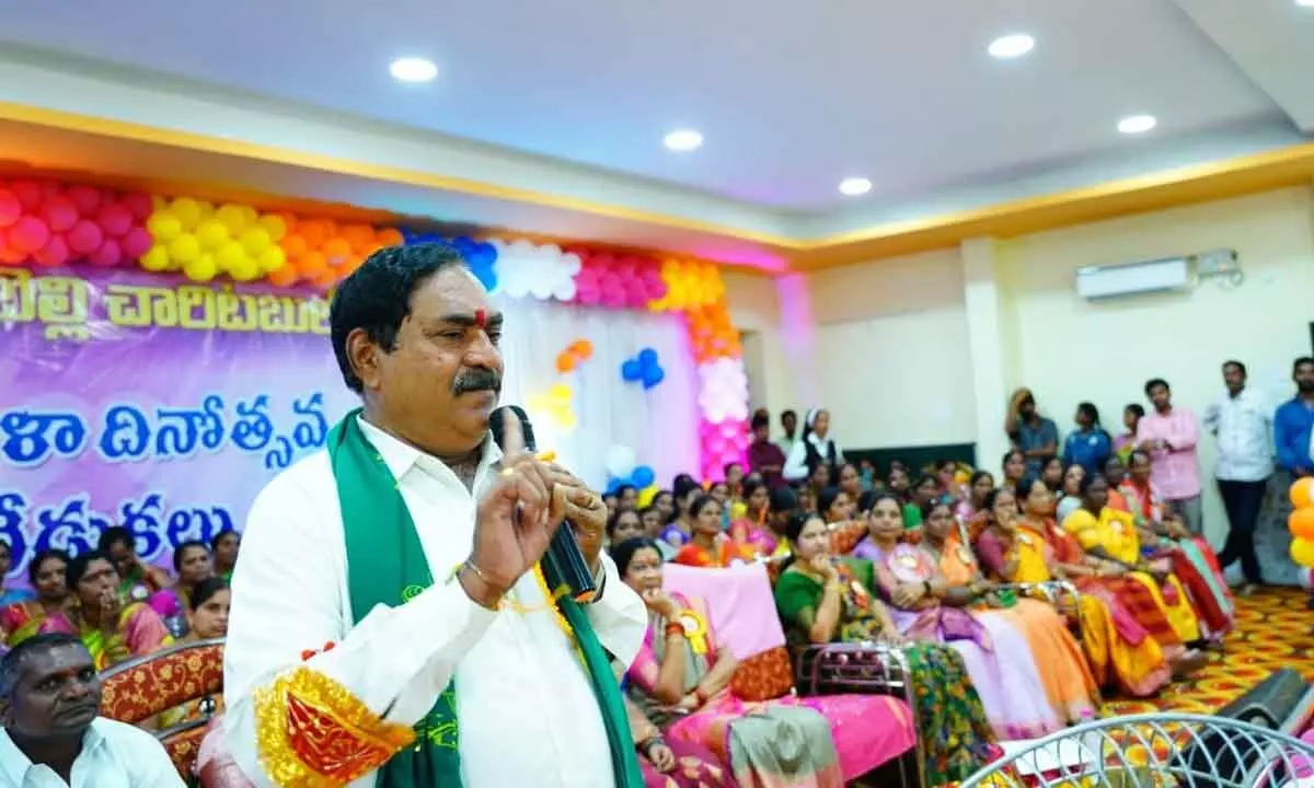 KCR Govt giving top priority to woman empowerment: Errabelli