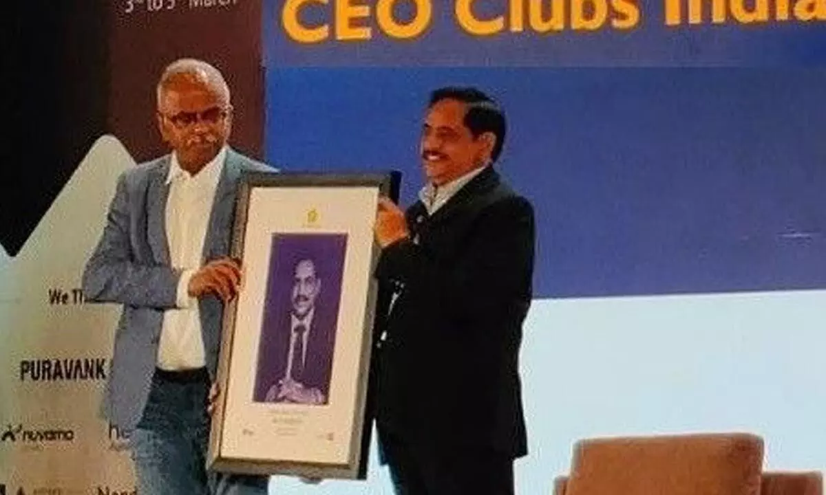 Social (Impact) CEO of the Year Award for Metro Rail MD NVS Reddy
