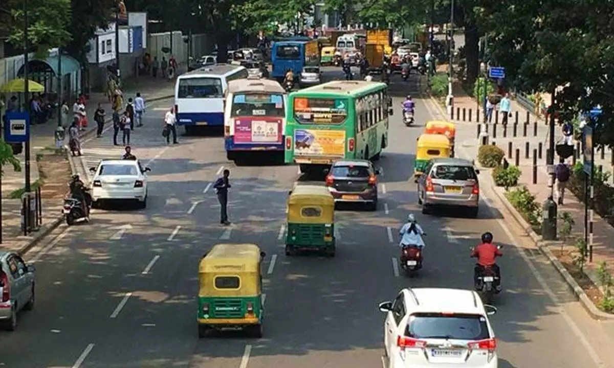 72.66 lakh traffic fines collected in Bengaluru on first day