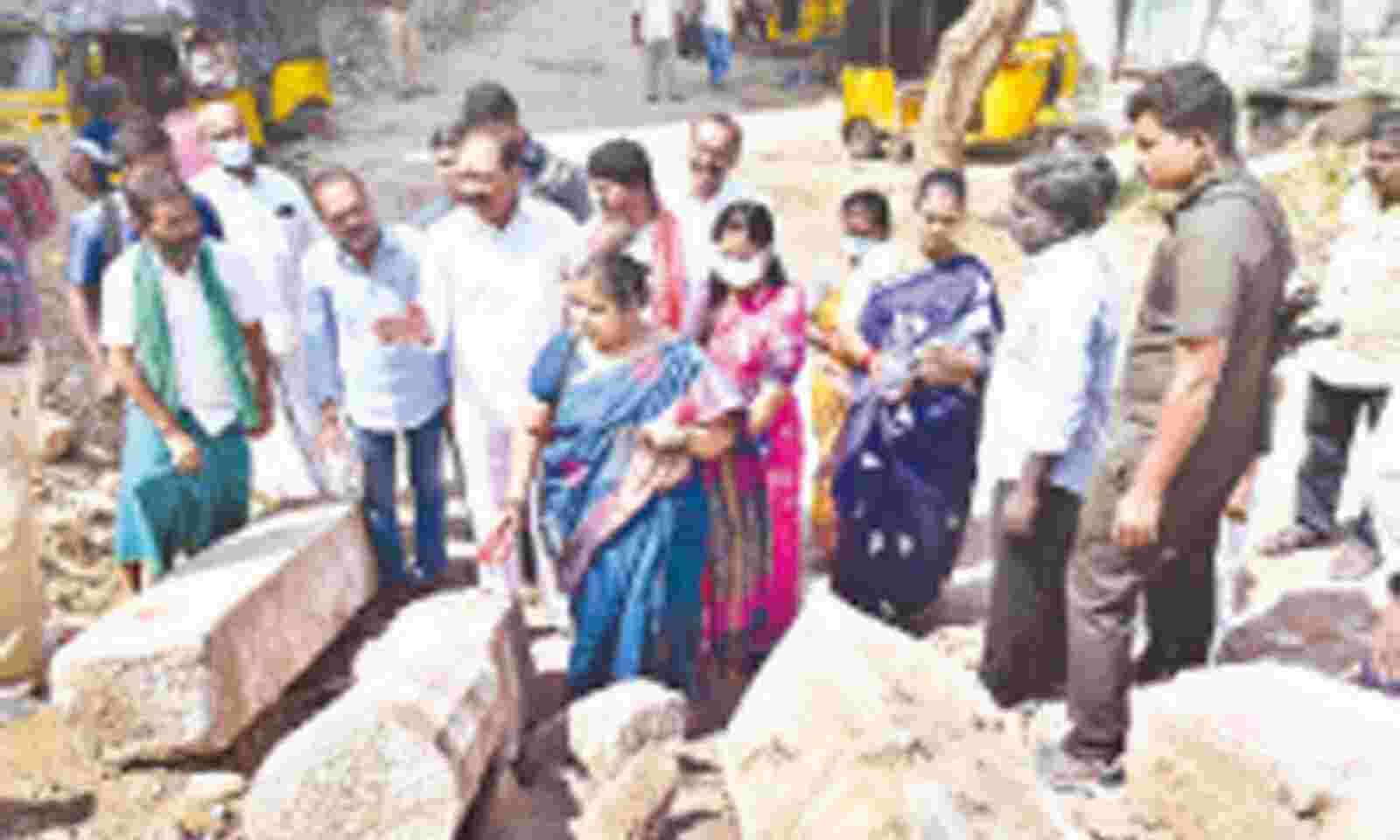 ASI team conducts study of Gangamma temple remains