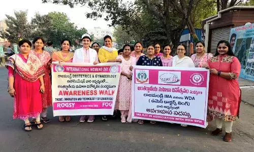 Rally held on womens health awareness