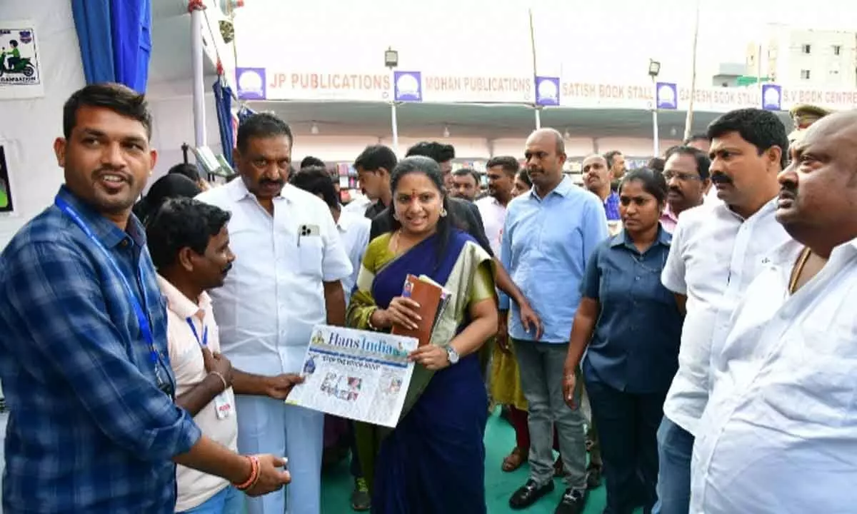 Book reading helps one to become a social person: MLC Kavitha