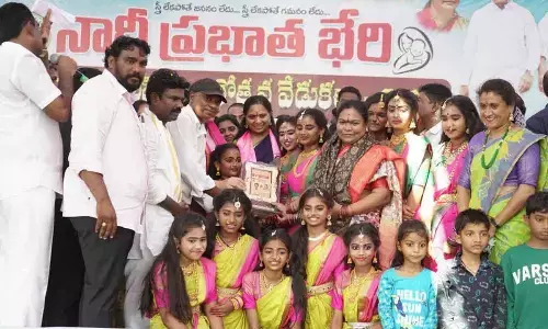 CM KCR enhanced morale of women