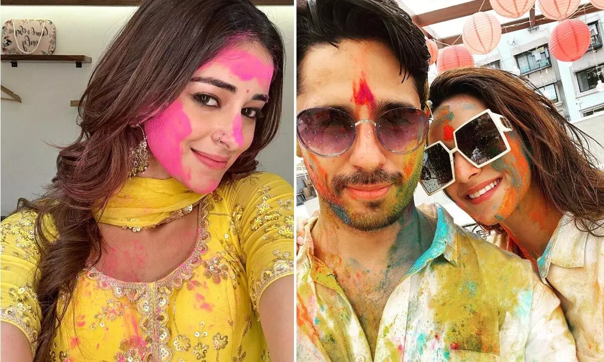 Bollywood celebs celebrated the Holi festival with much joy!