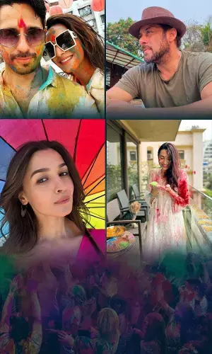 From Salman Khan To The Newlyweds Kiara-Sid: Take A Look At The Bollywood Stars Gala Holi Celebrations