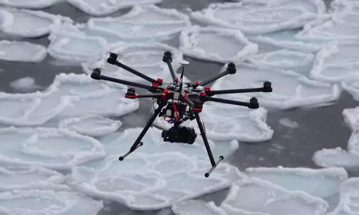 Drones used to map Antarctica to monitor effects of climate change