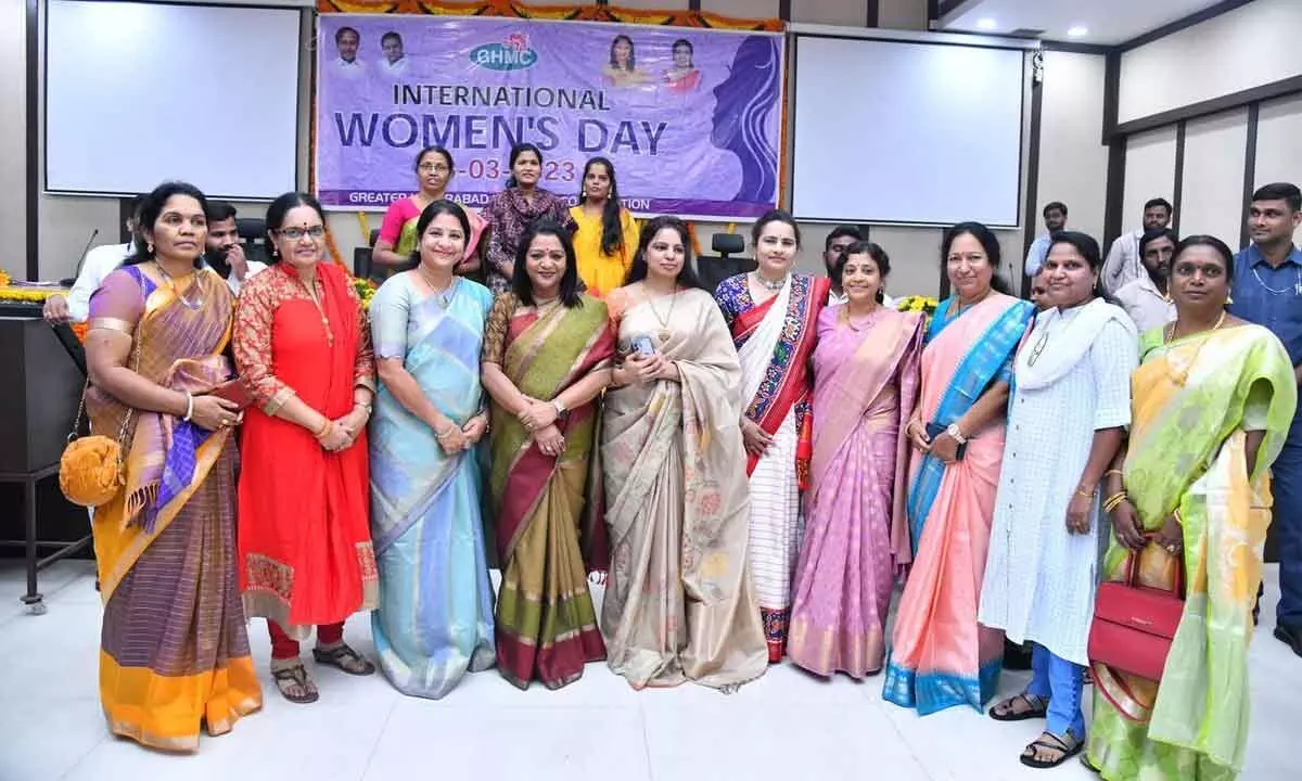 GHMC celebrates Womens Day in a grand manner