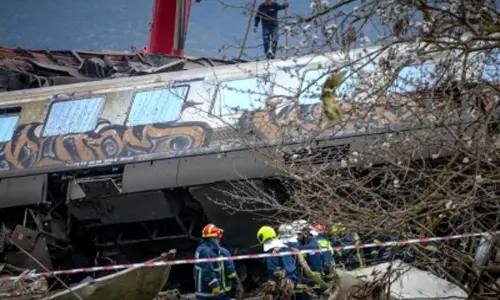 Greece announces railway safety measures after deadly accident left 57 dead