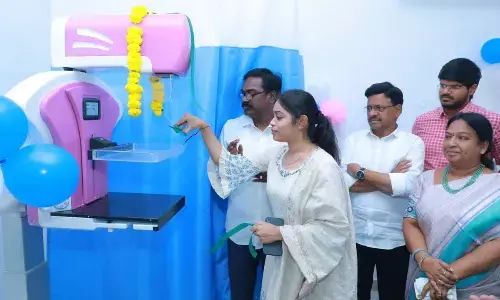 Transport Puvvada Ajay Kumar launching Arogya Mahila programme in Khammam on Wednesday