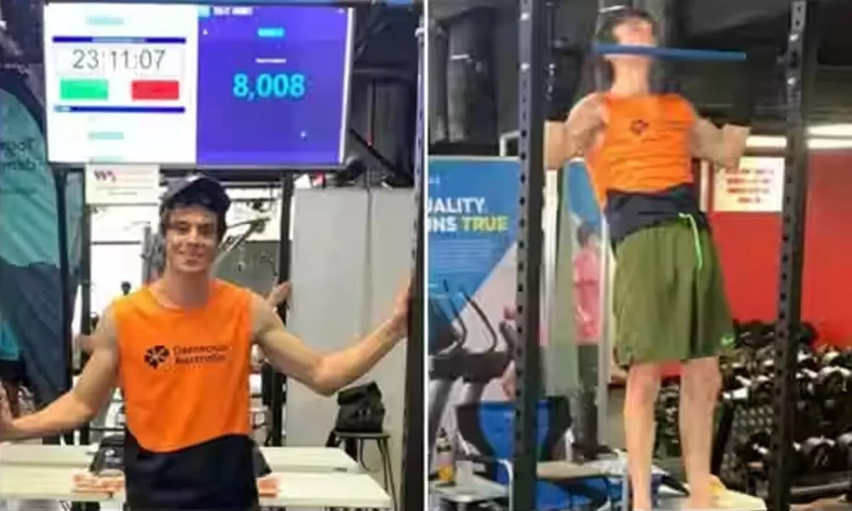 Man From Australia Establishes A Guinness World Record By Performing 8,008 Pull-Ups In 24-Hour