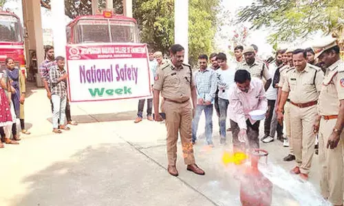 Students learn how to avert fire mishaps