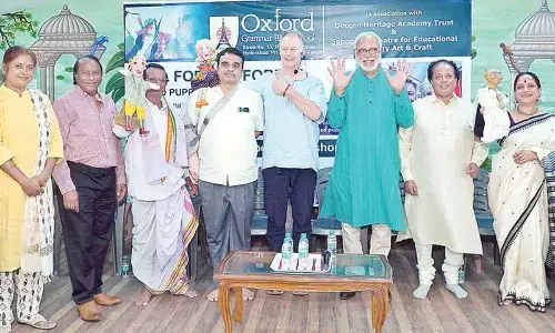 Puppetry workshop organised