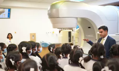 Hospital ignites passion for healthcare among girl students