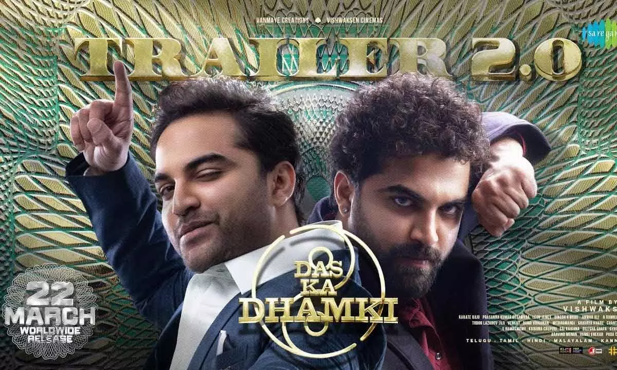 Das Ka Dhamki Trailer 2.0: Vishwak Sen Promises A Complete Action Thriller…