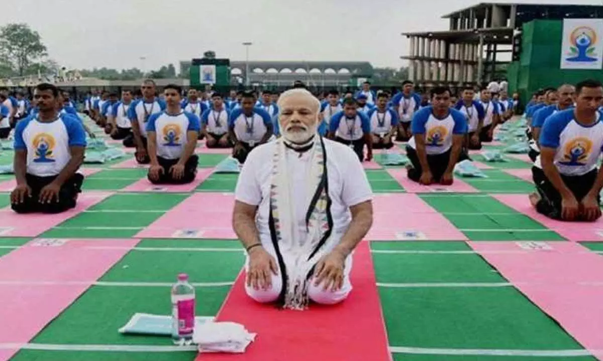 Prime Minister Narendra Modi Ask People To Participate In Three-Day Yoga Mahotsav