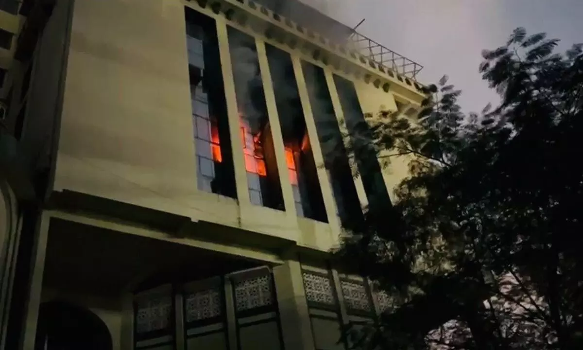 Major fire breaks out at Haj House
