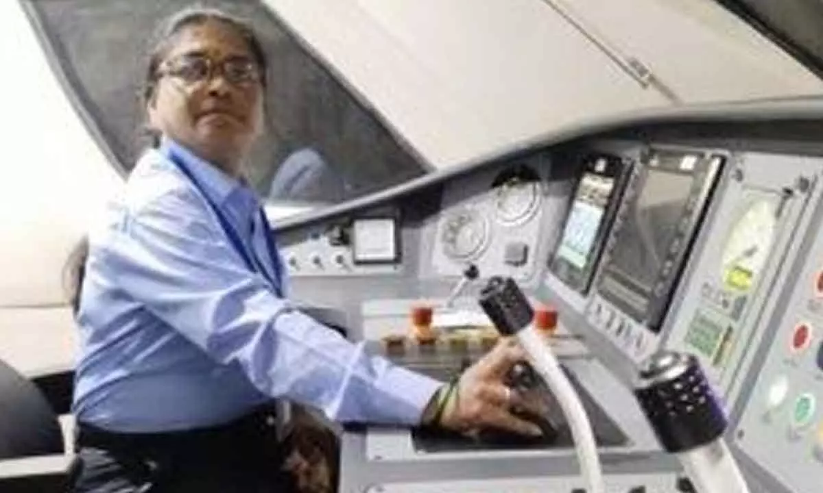 Asias first lady loco pilot Surekha drives Vande Bharat