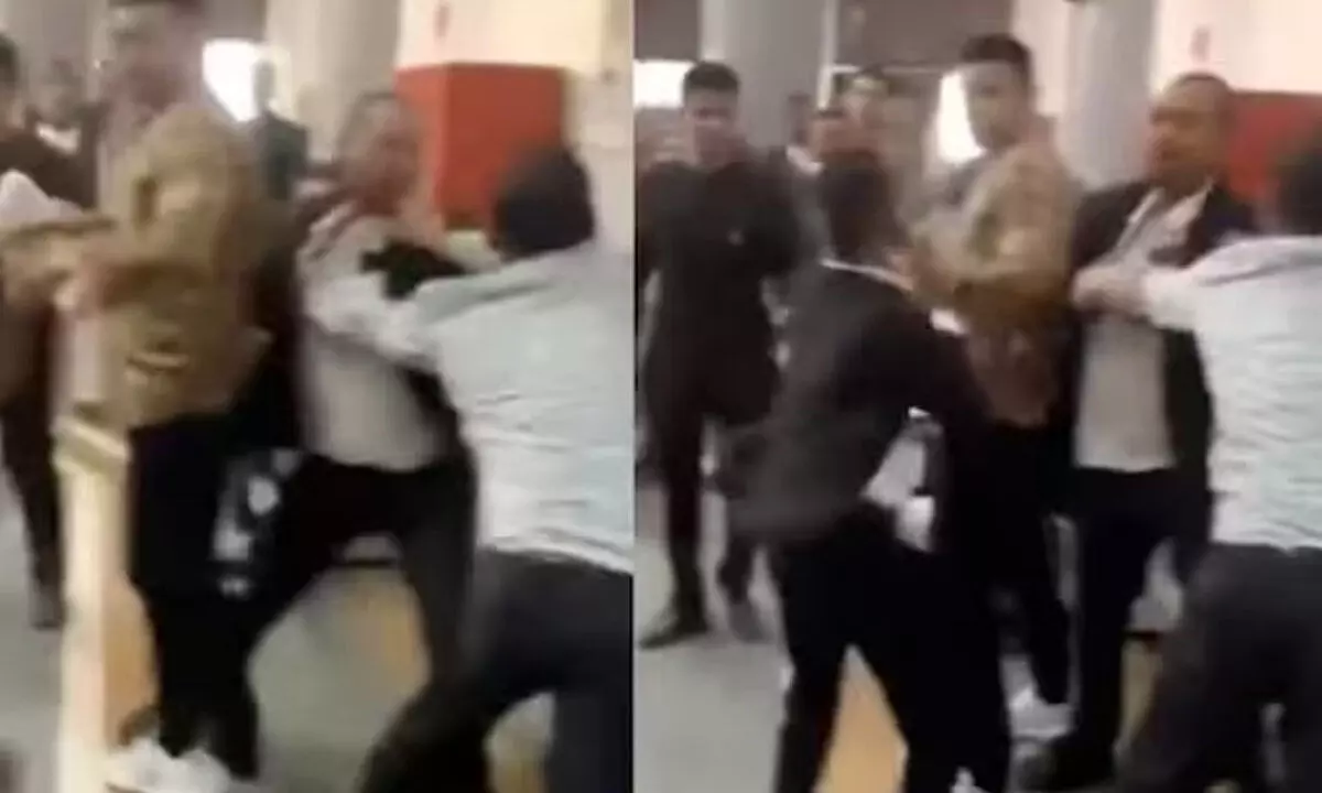 Watch The Trending Video Of Lawyers Hitting Each Other At District Court