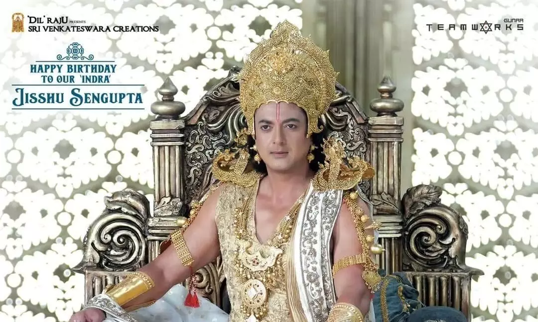 Jisshu Sen Gupta Is Introduced As Lord Indra From Samanthas Shaakuntalam…