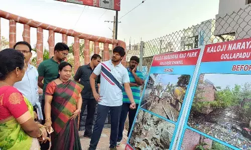 Govt protects costly lands, turns polluted Gollapadu channel a scenic spot