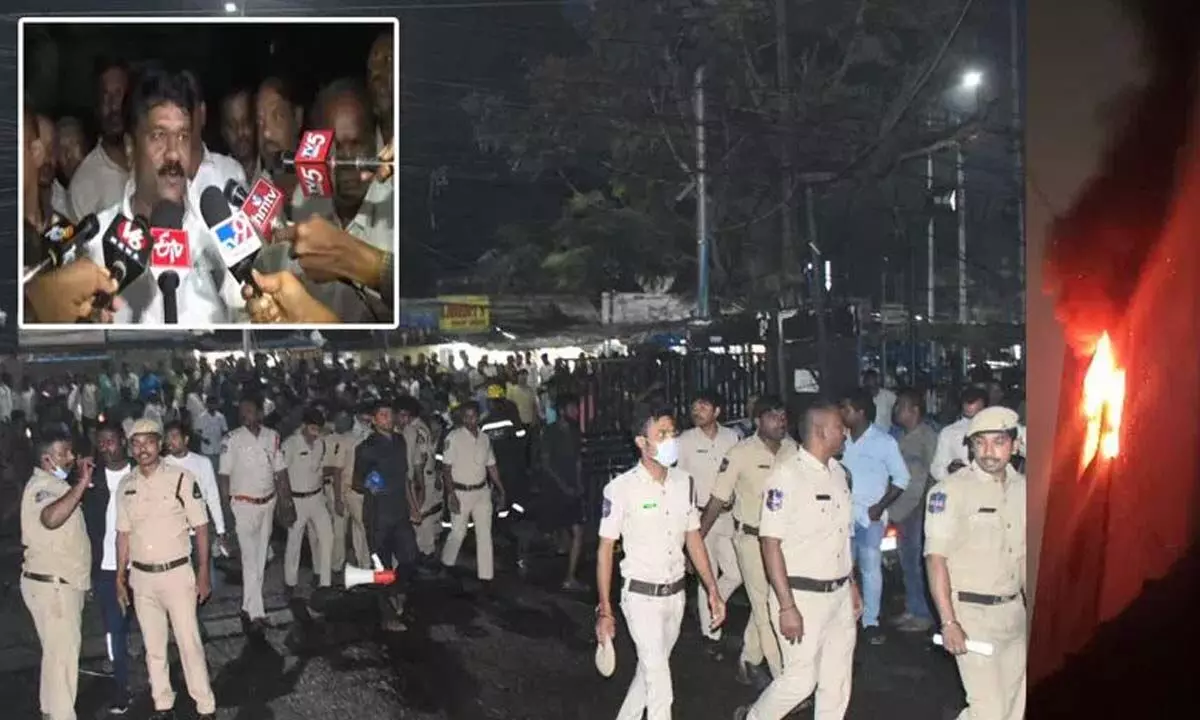 Secunderabad Swapnalok complex will be seized, says Talasani Srinivas Yadav