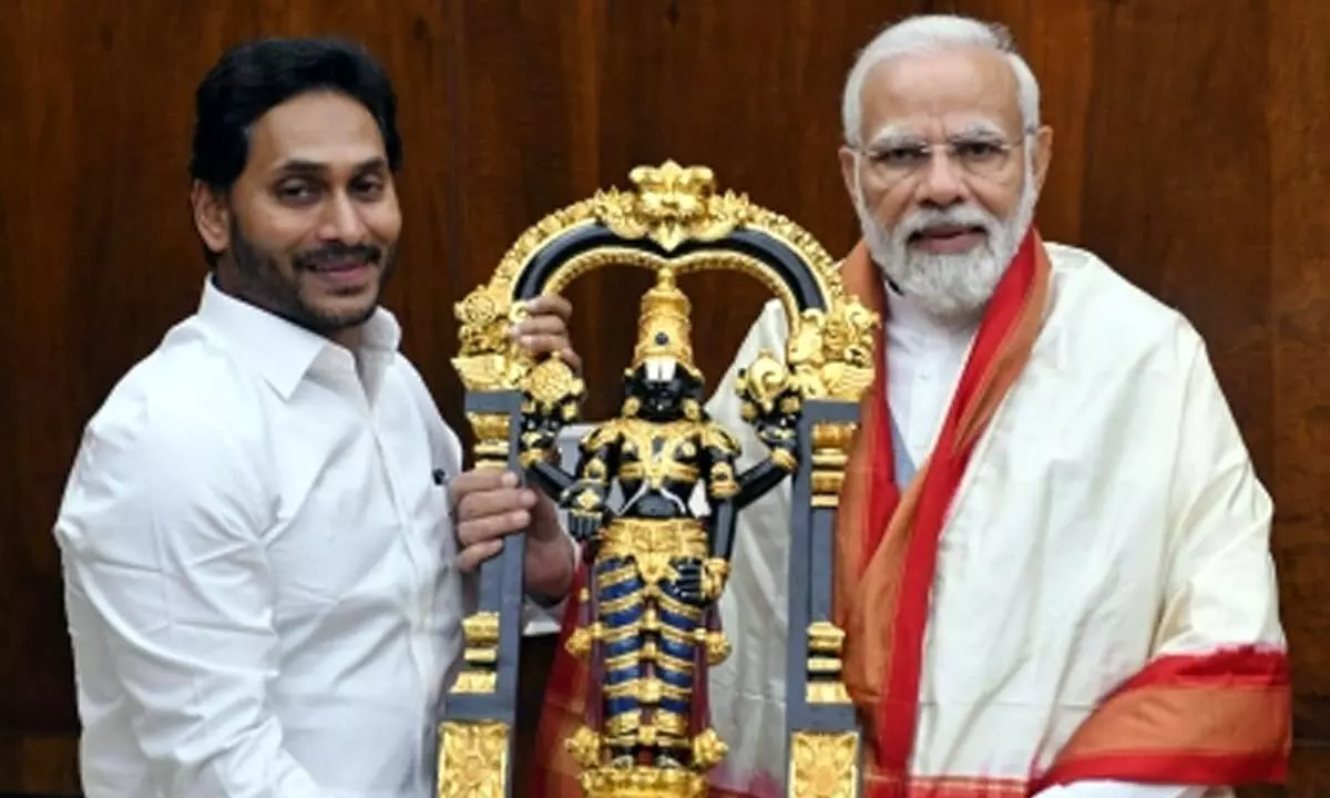 AP Chief Minister YS Jagan Mohan Reddy met Prime Minister Narendra Modi on Friday.