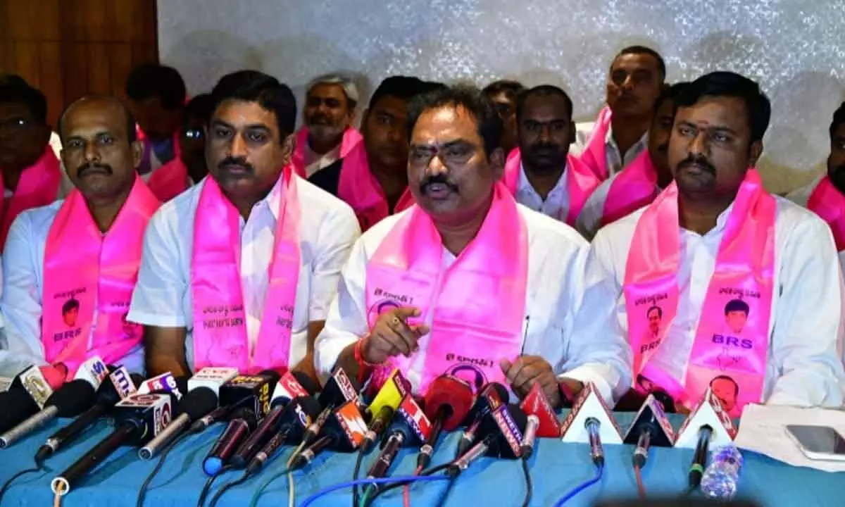 Modi, BJP hatching plot against KCR: MLA Ravi Shankar