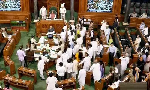 Another day of washout in Parliament over Rahul Gandhi remarks