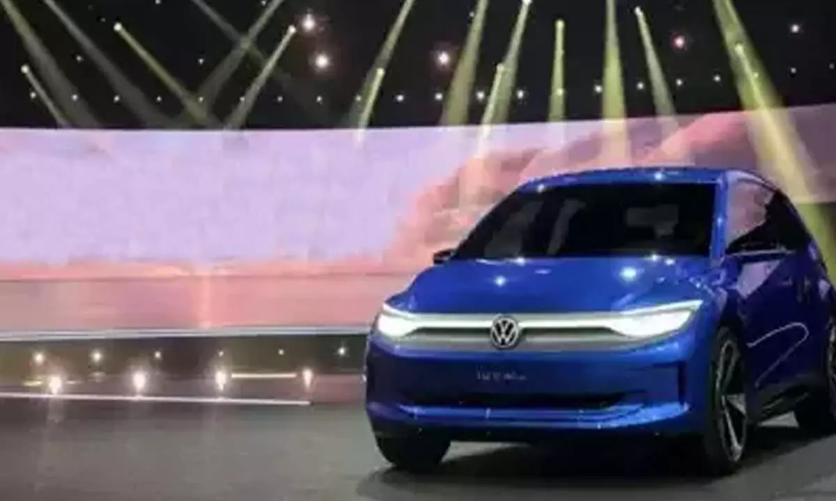-Volkswagen unveils new budget electric vehicle.