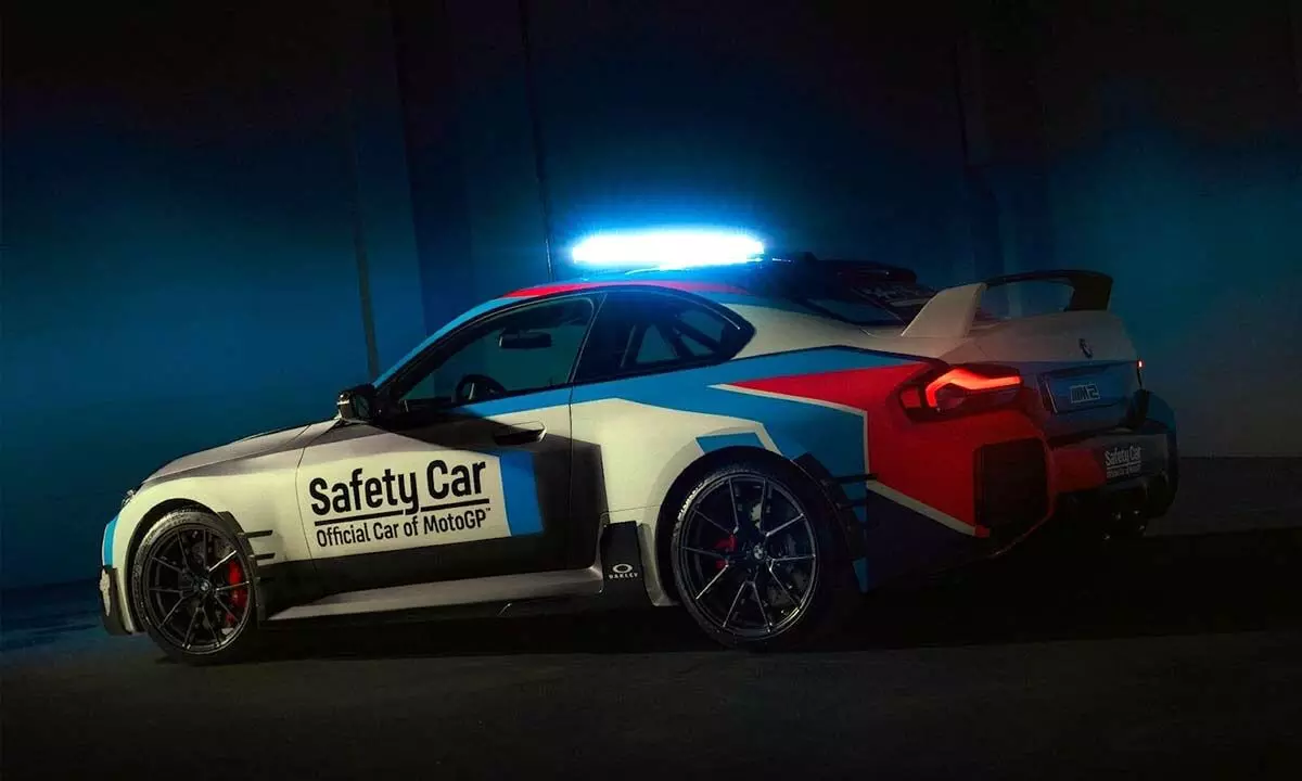 BMW, tends to vary its MotoGP safety cars and the M2 is a compact performance car having 460 hp generated from its turbocharged inline-six engine.